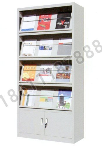 點(diǎn)擊查看商品:四層帶檔期刊架